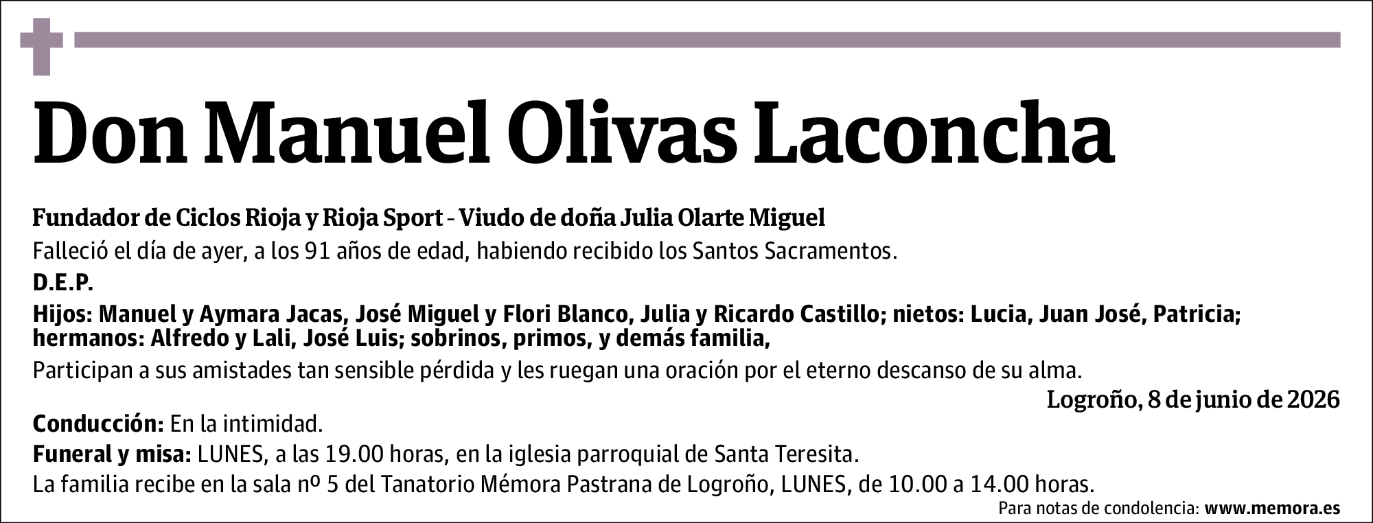 Manuel Olivas Laconcha
