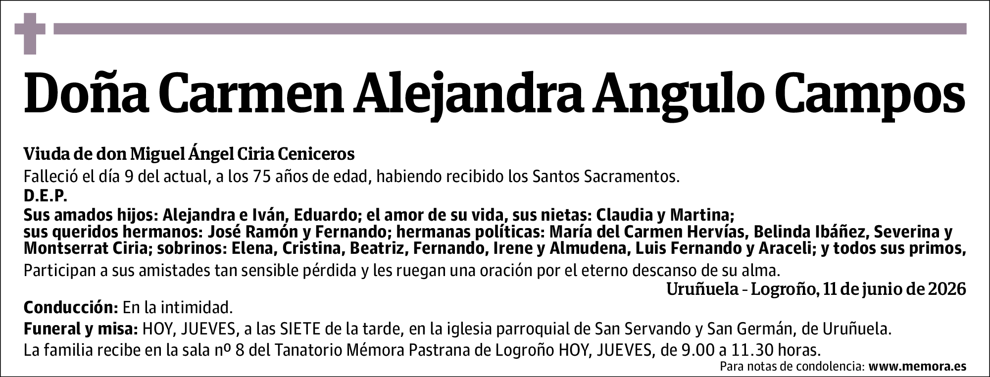 Carmen Alejandra Angulo Campos