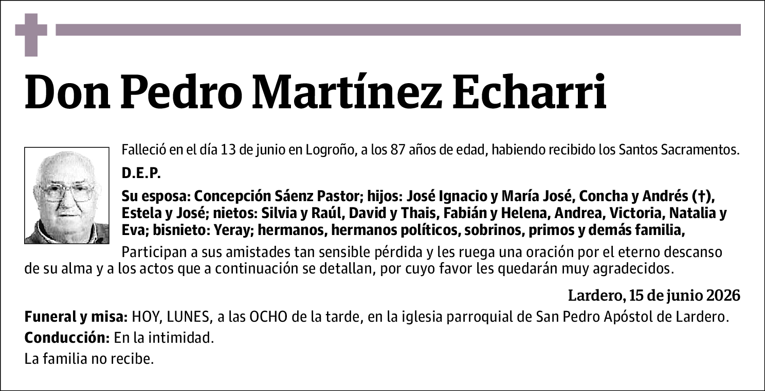 Pedro Martinez Echarri