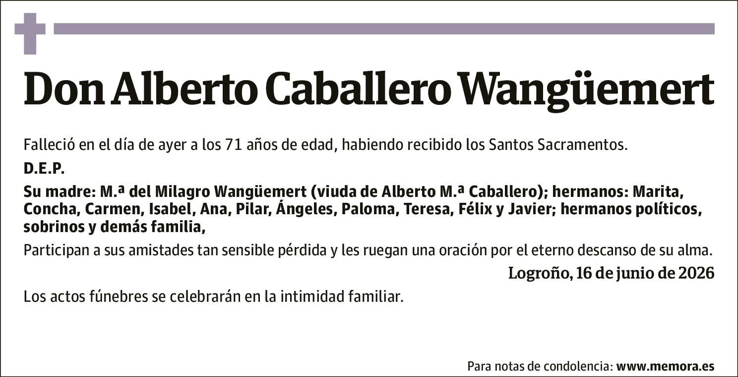 Alberto Caballero Wangüemert