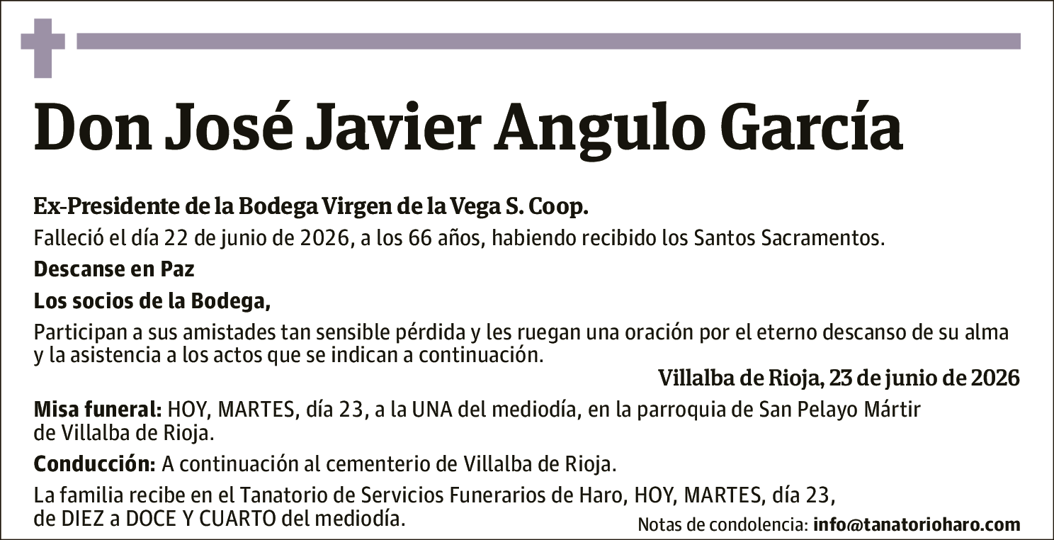 José Javier Angulo García