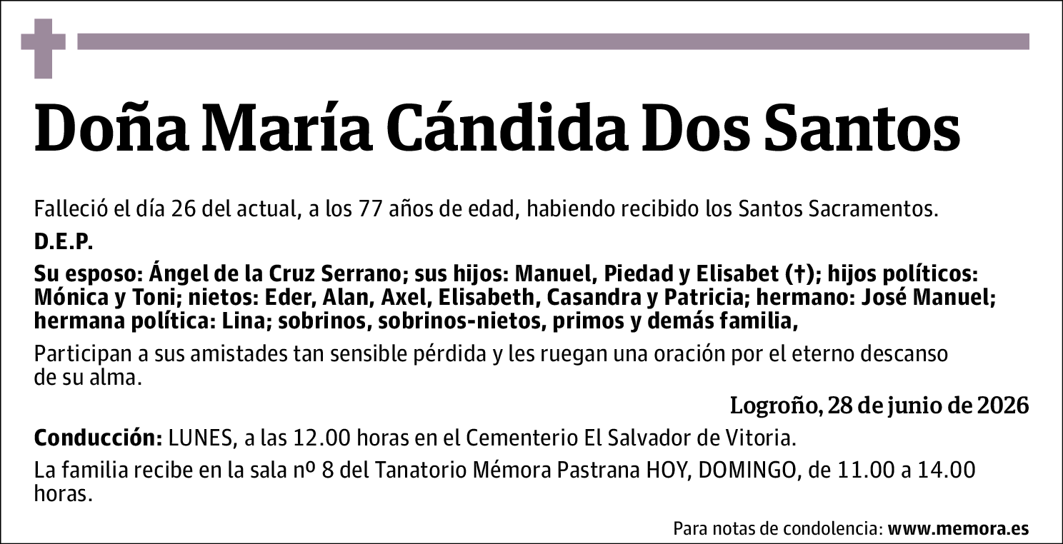 María Candida Dos Santos