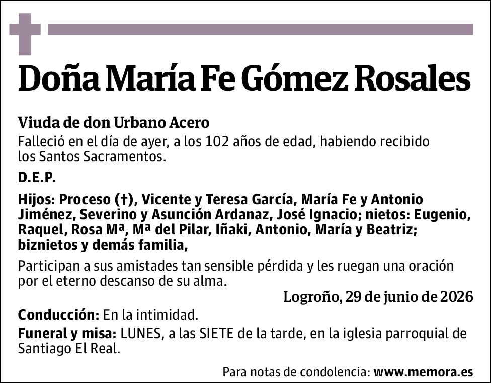 María Fe Gómez Rosales
