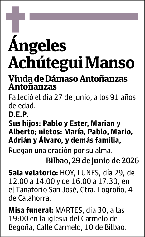 Ángeles Achútegui Manso