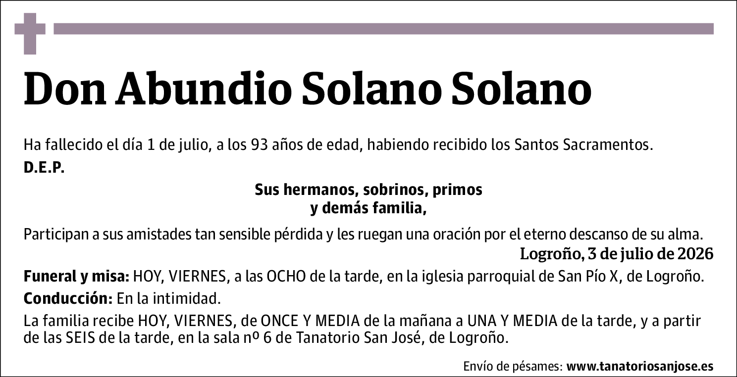 Abundio Solano Solano