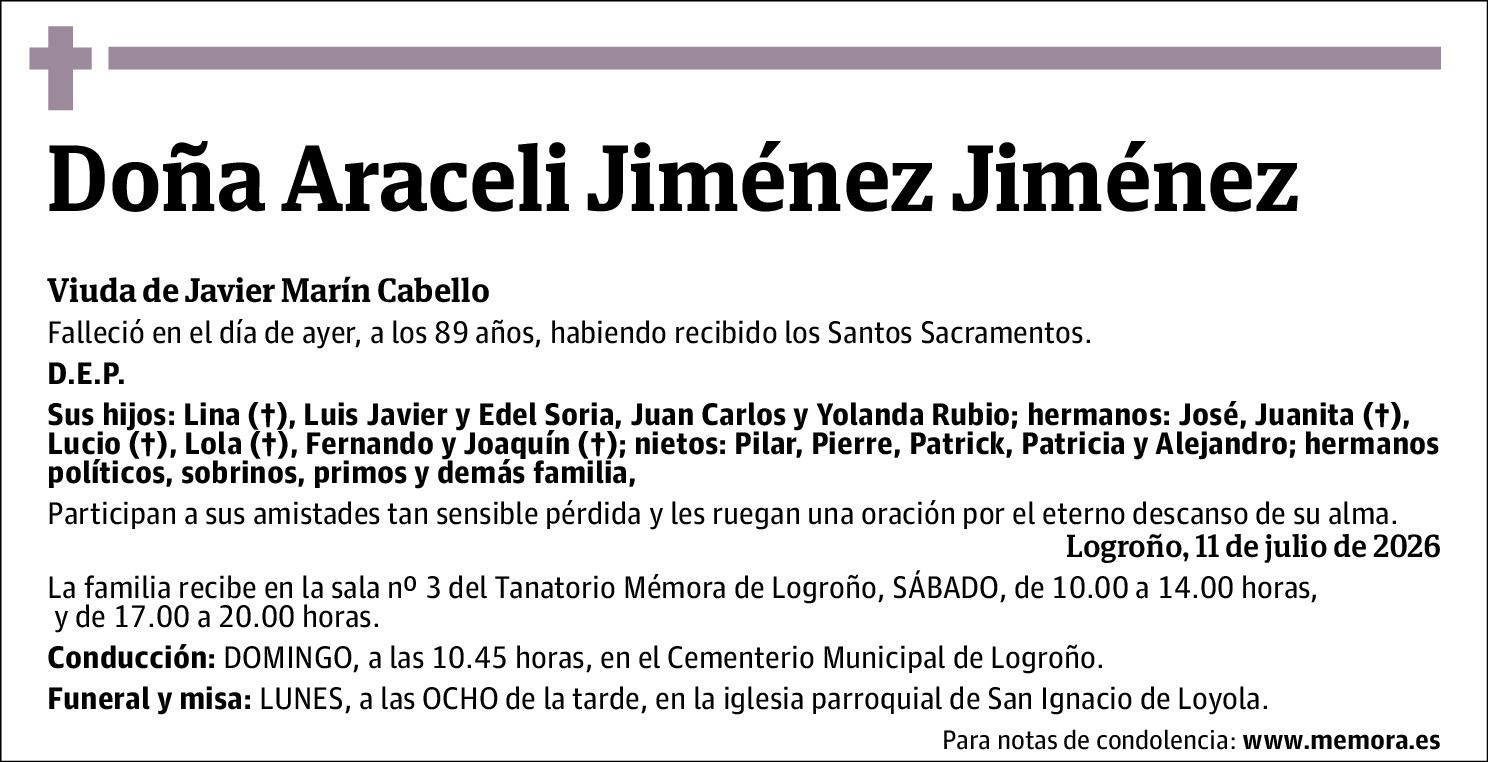 Araceli Jimenez Jimenez
