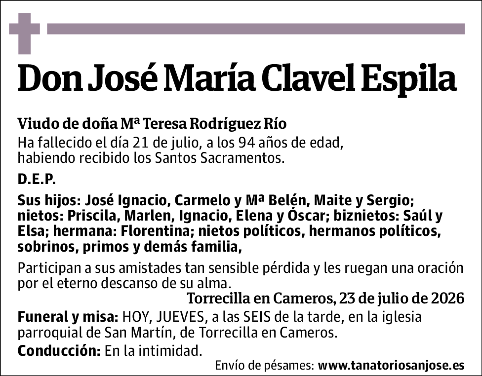 José María Clavel Espila