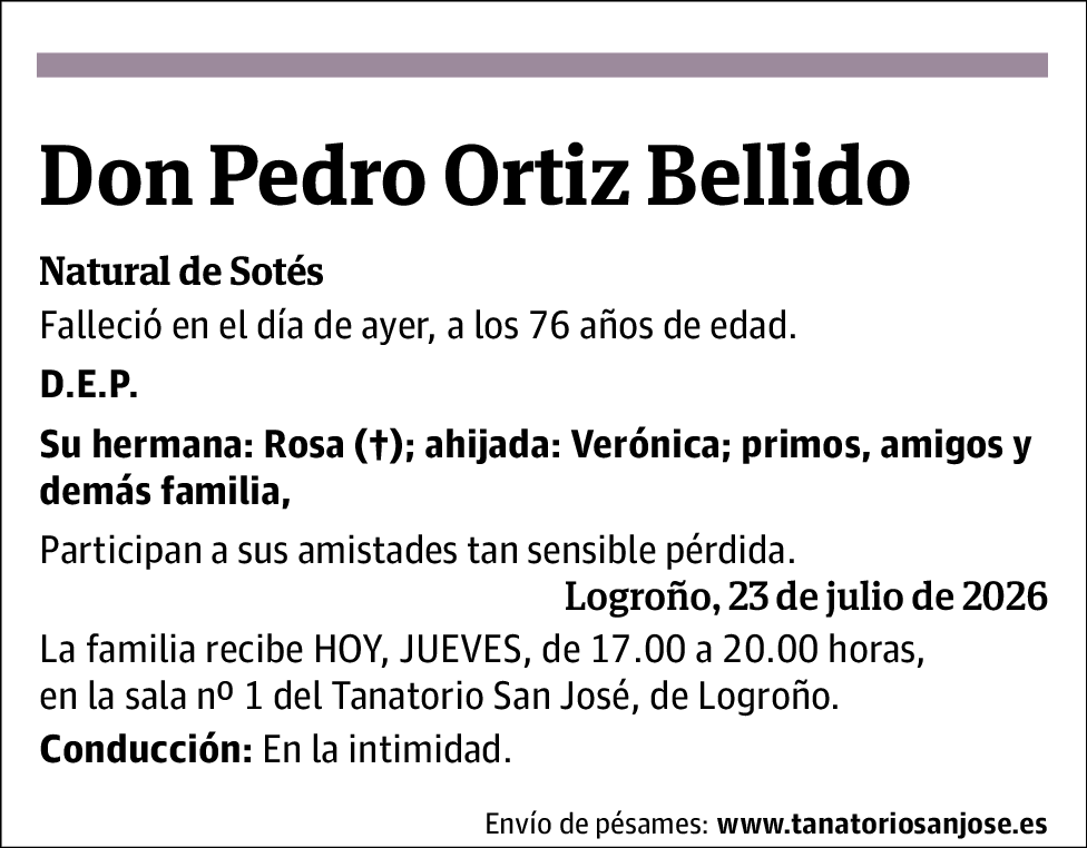 Pedro Ortiz Bellido