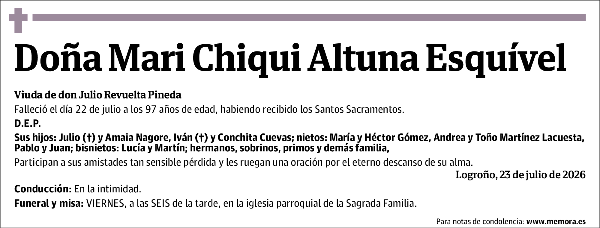 Mari Chiqui Altuna Esquível