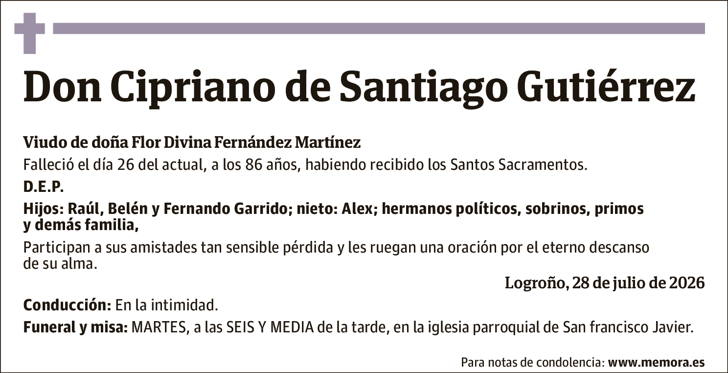 Cipriano Santiago Gutiérrez