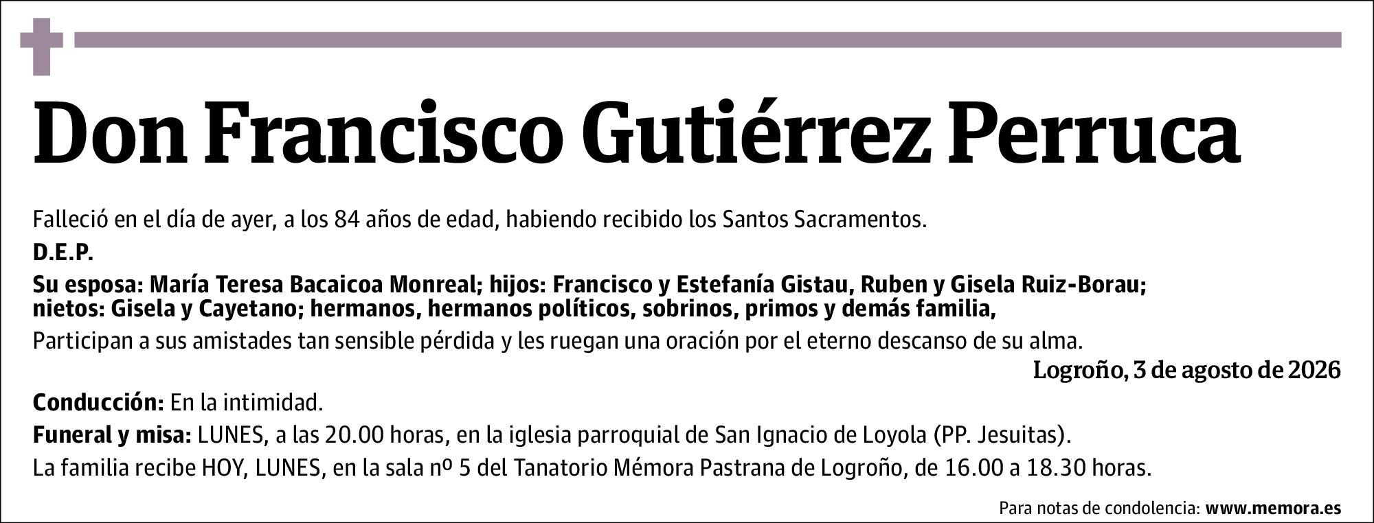 Francisco Gutiérrez Perruca