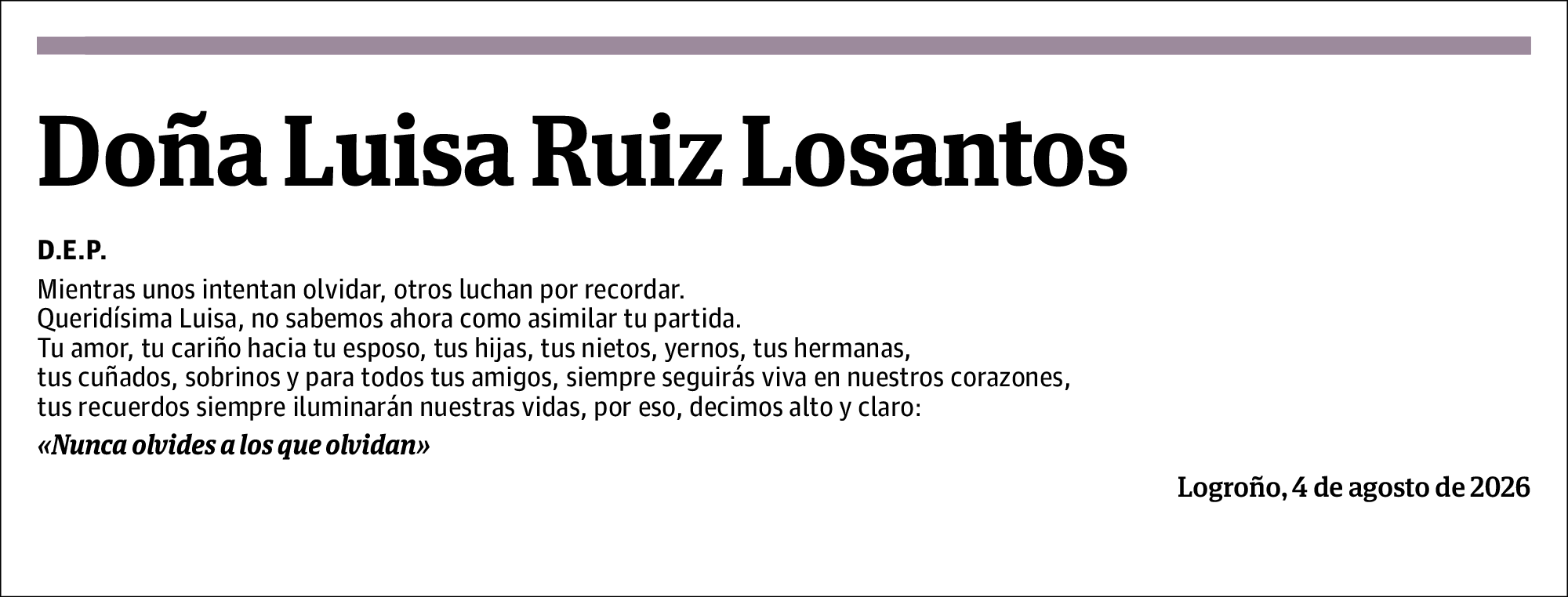 Luisa Ruiz Losantos