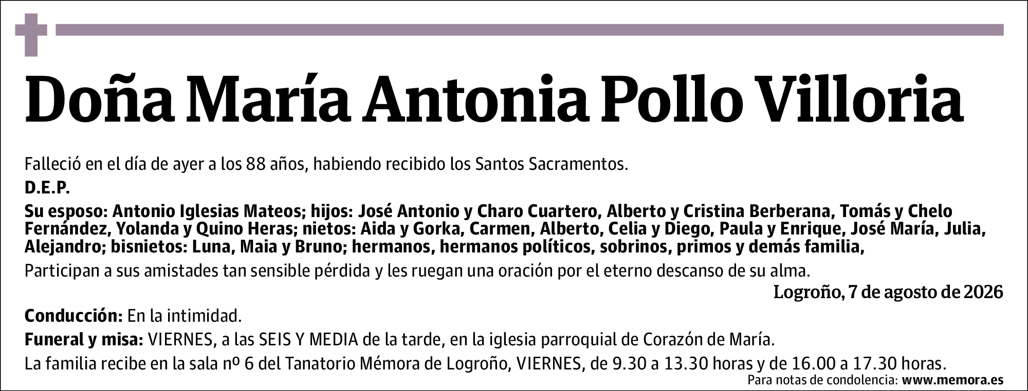 María Antonia Pollo Villoria