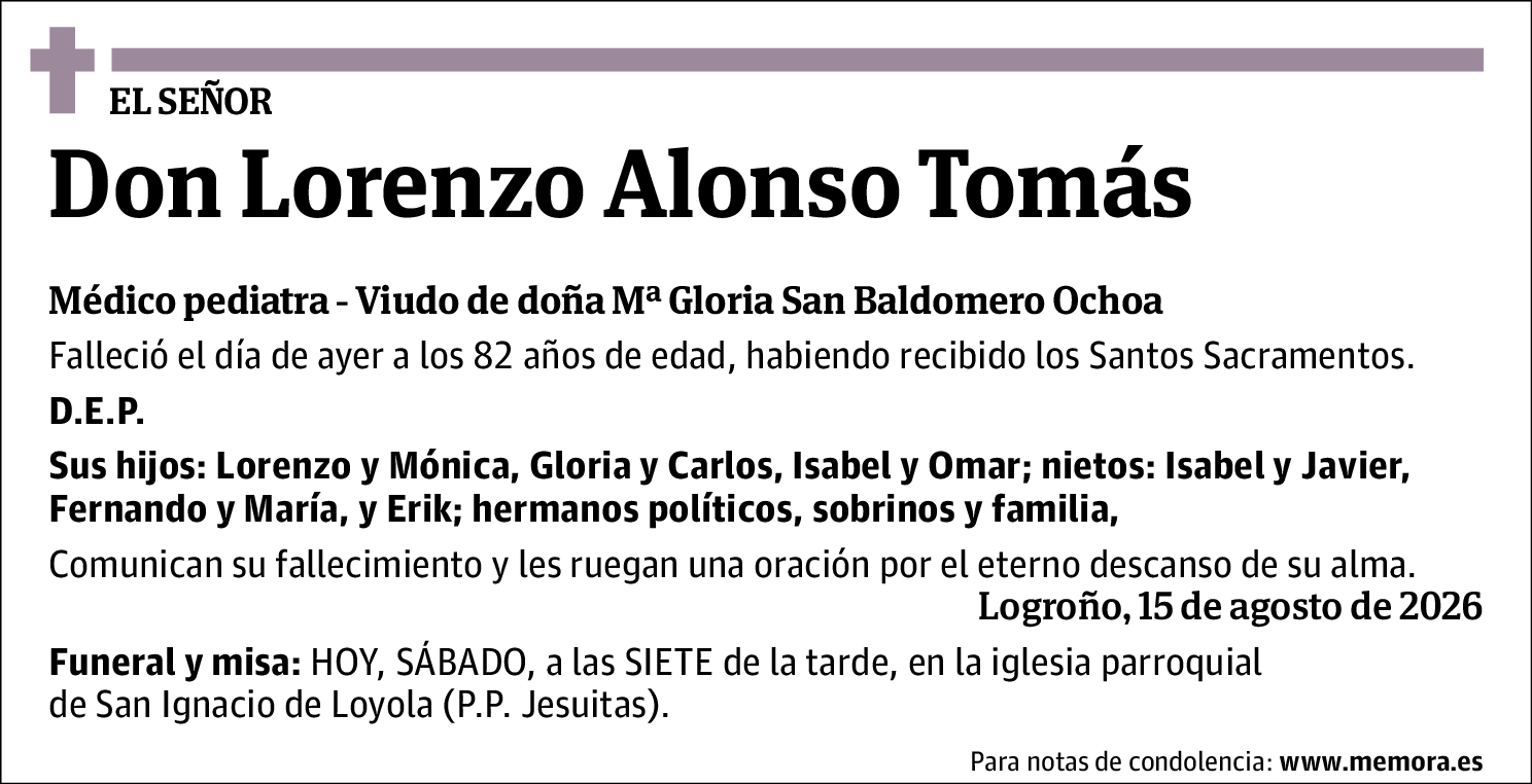 Lorenzo Alonso Tomás