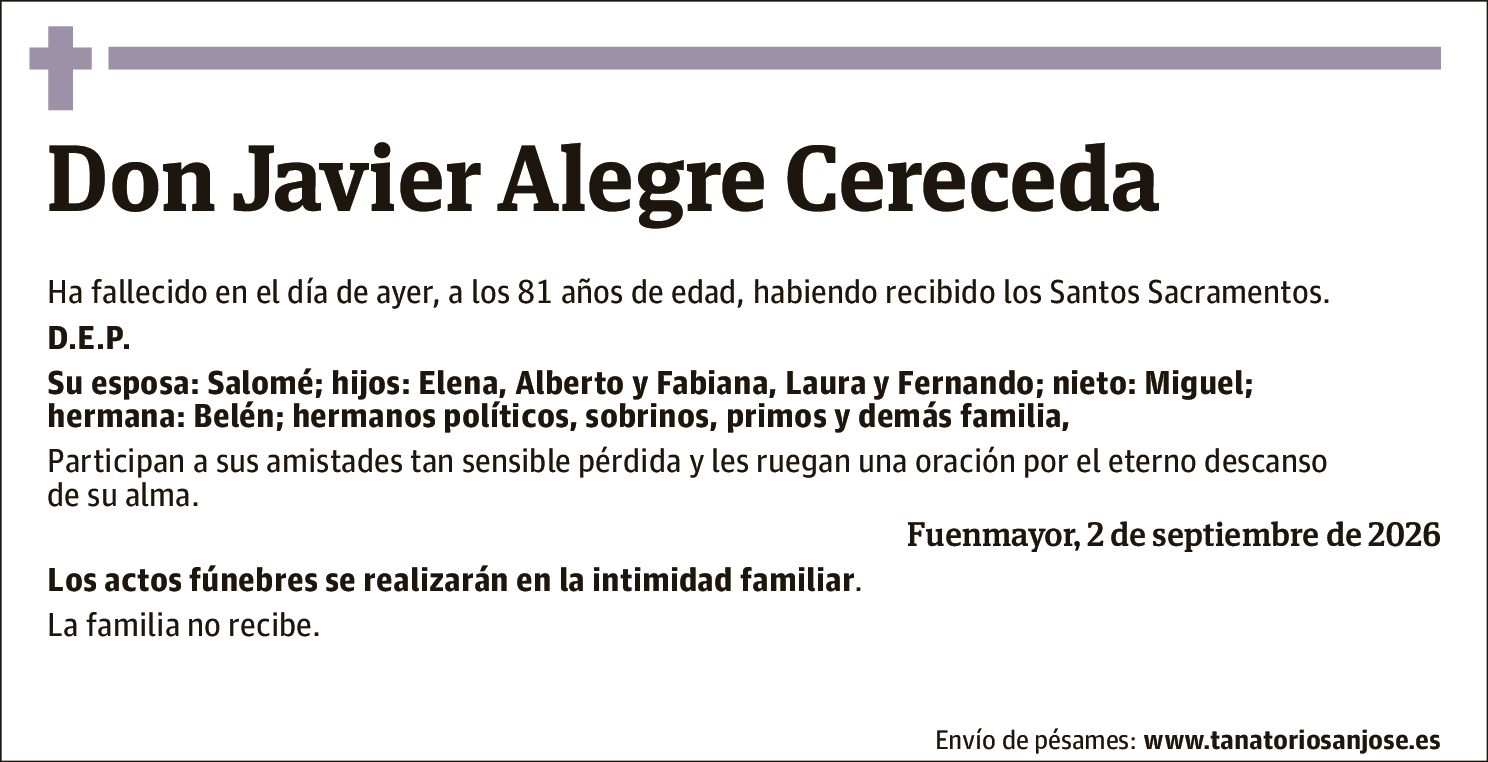 Javier Cereceda Alegre