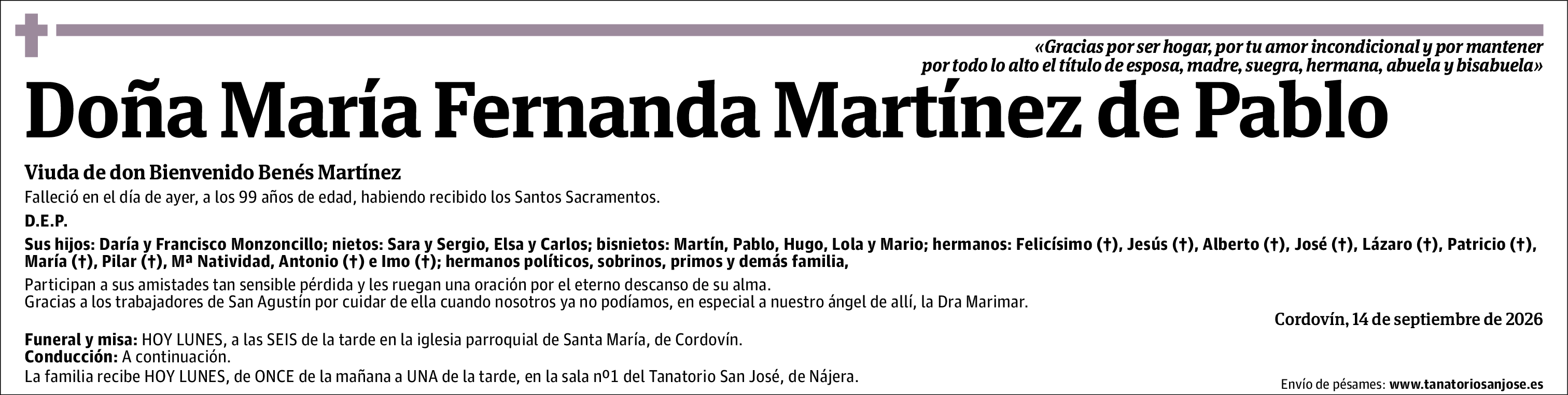 María Fernanda Martínez de Pablo