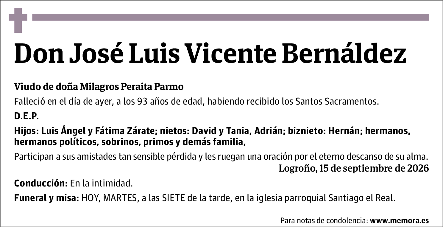 José Luis Vicente Bernáldez