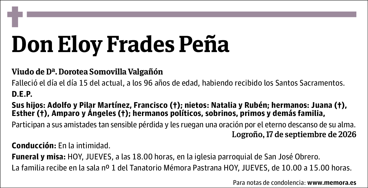 Eloy Frades Peña