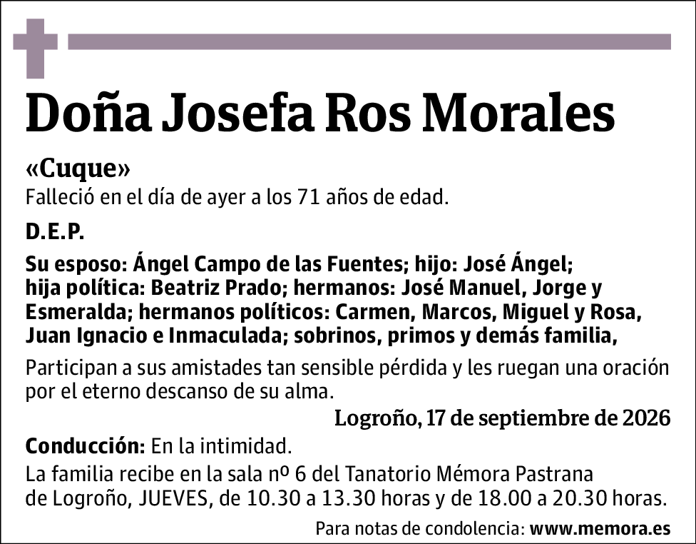 Josefa Ros Morales