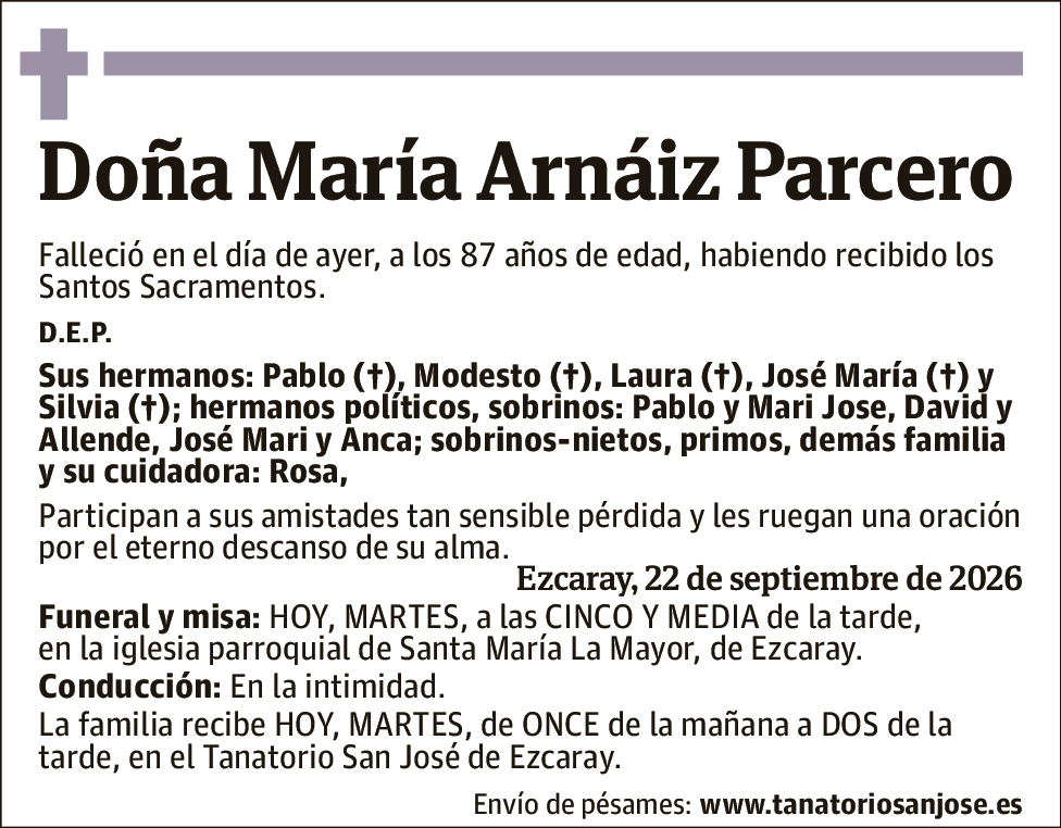 María Arnaiz Parcero