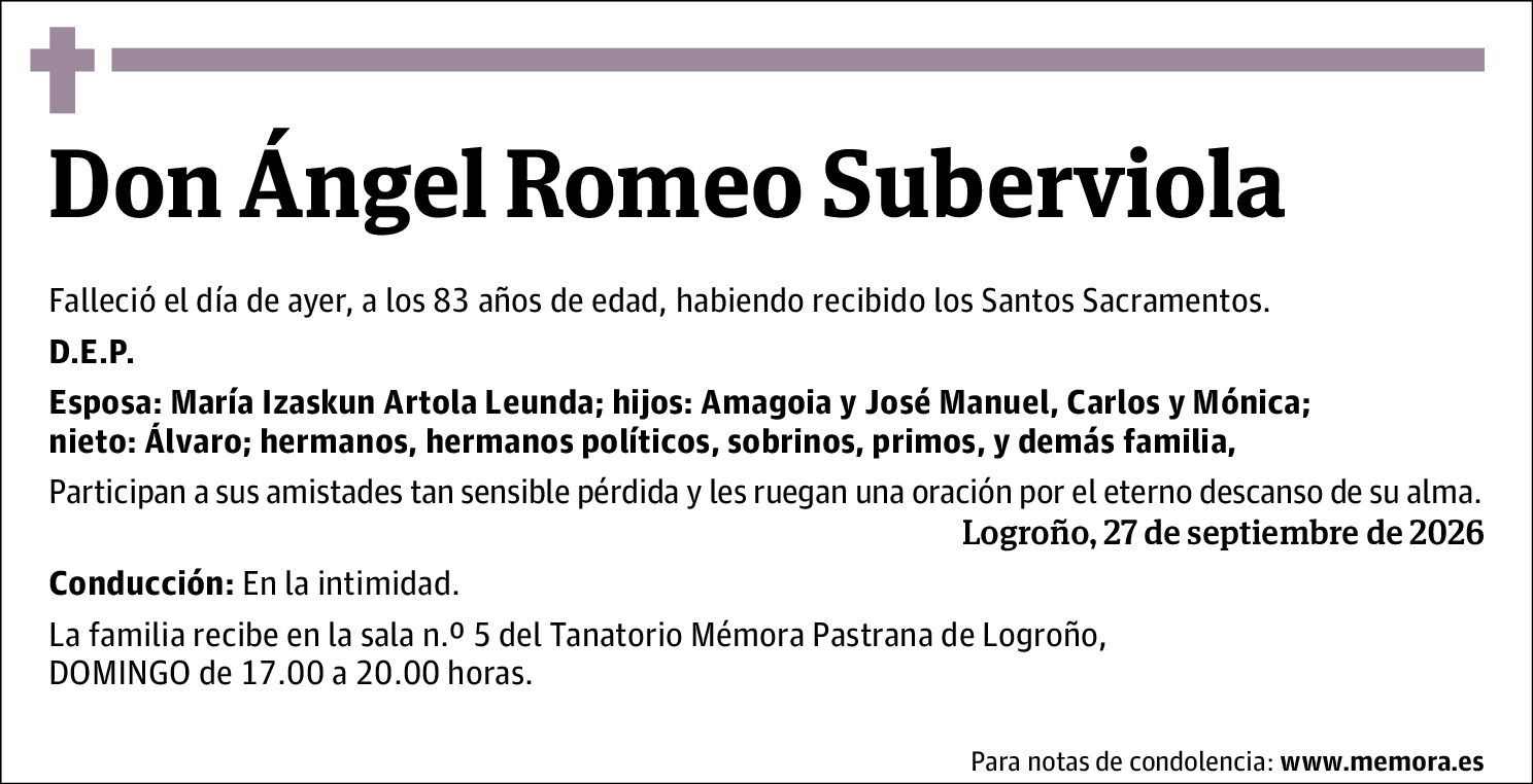 Ángel Romeo Suberviola
