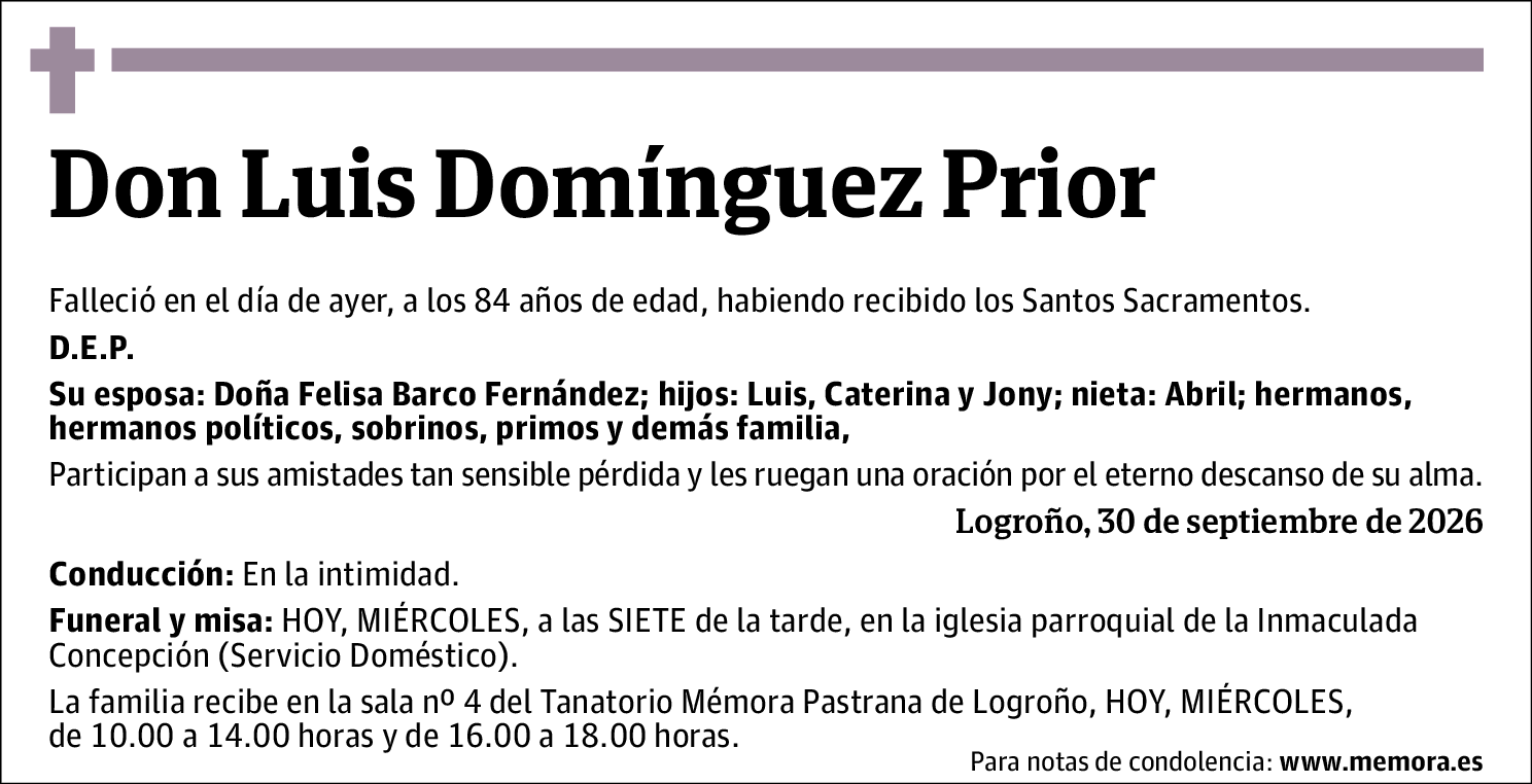 Luis Domínguez Prios
