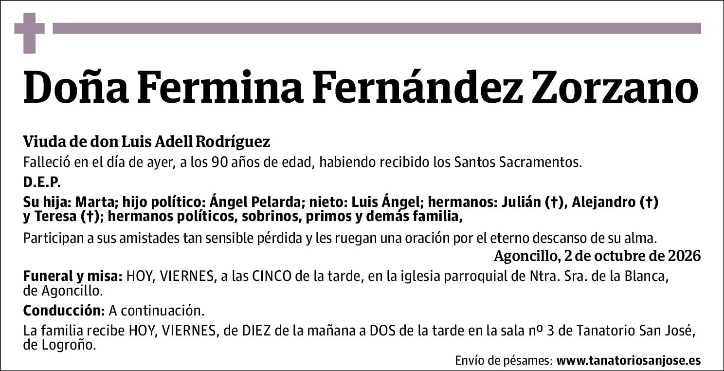 Fermina Fernández Zorzano