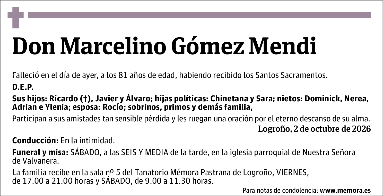 Marcelino Gómez Mendi