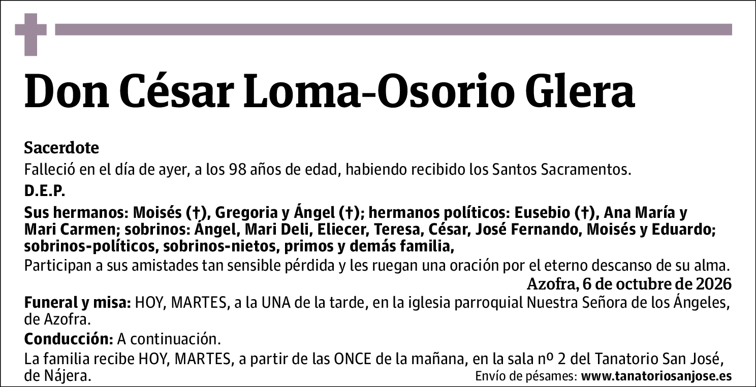 César Loma-osorio Glera