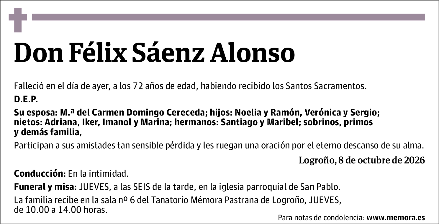 Félix Sáenz Alonso
