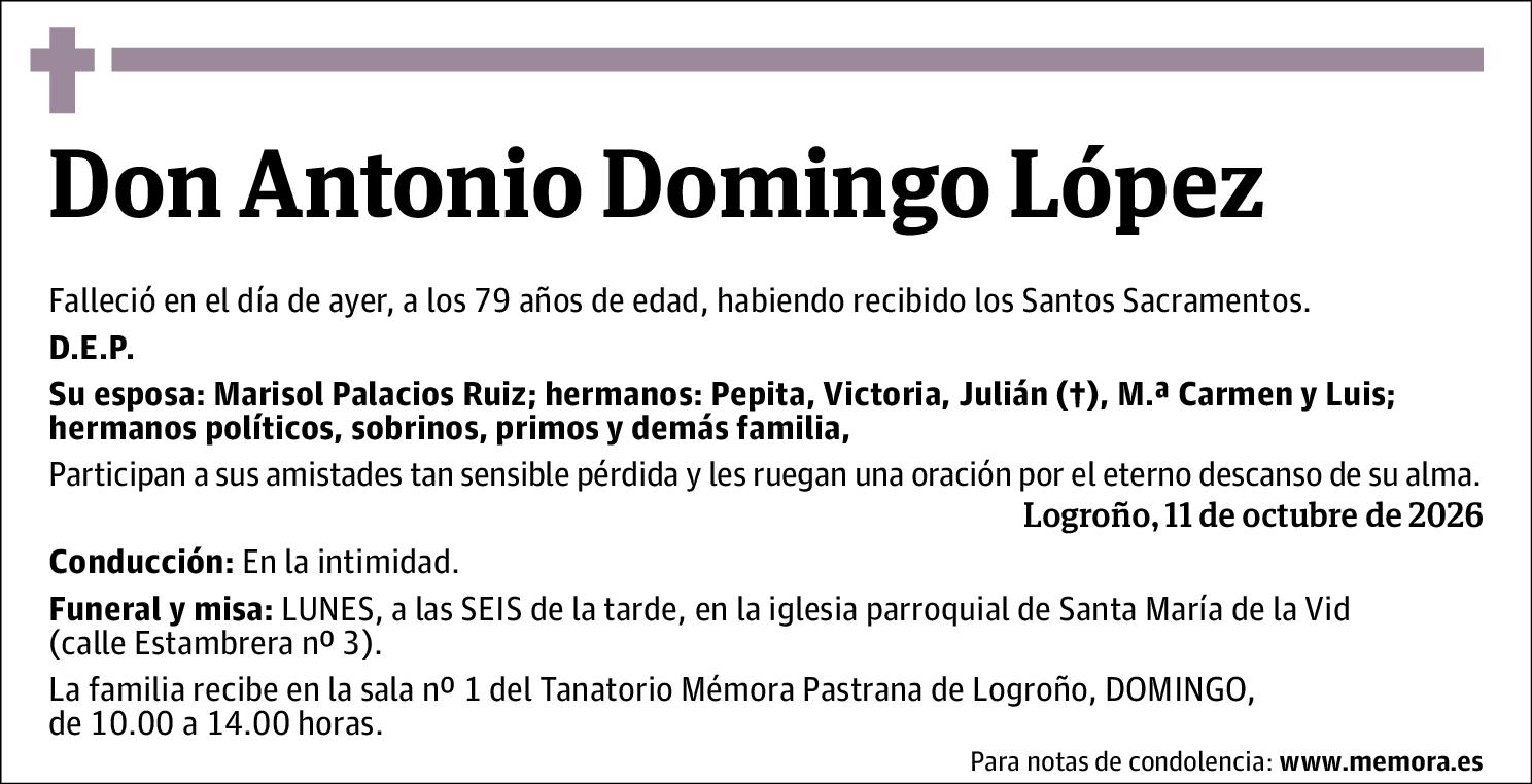 Antonio Domingo López