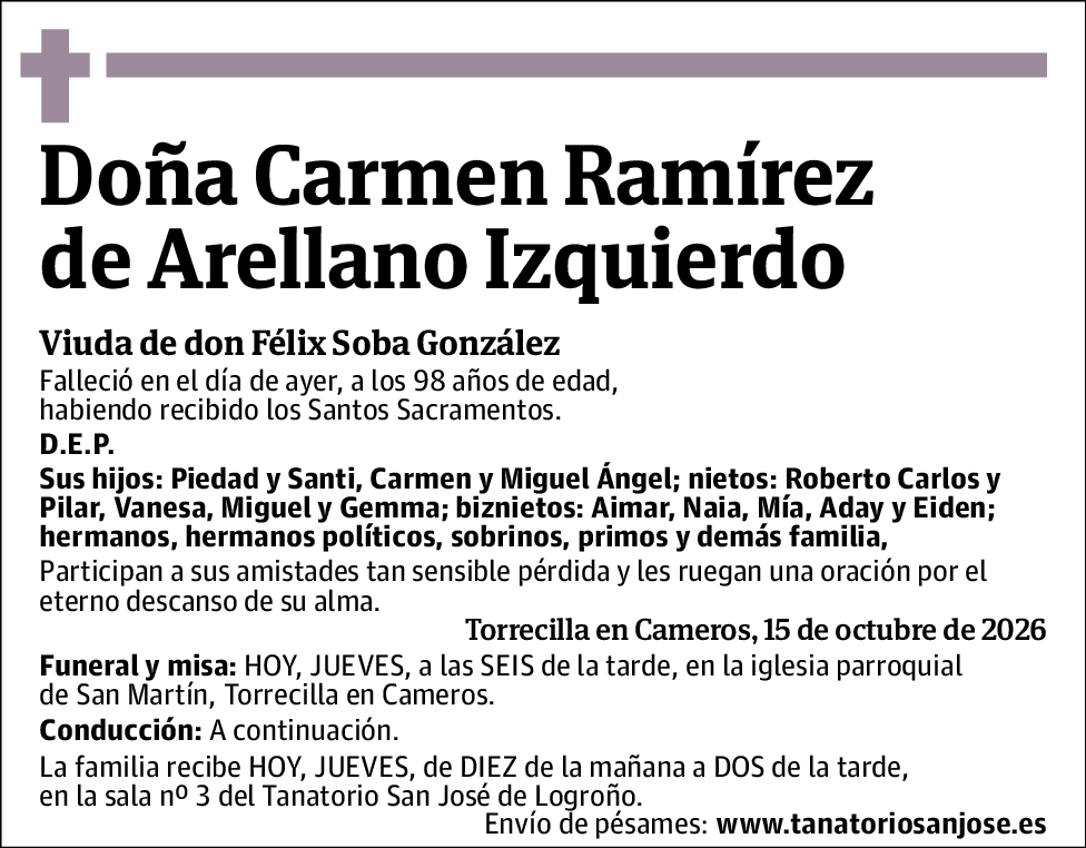 Carmen Ramírez de Arellano Izquierdo