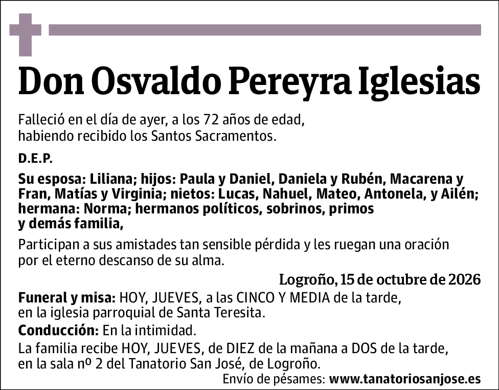 Osvaldo Pereyra Iglesias