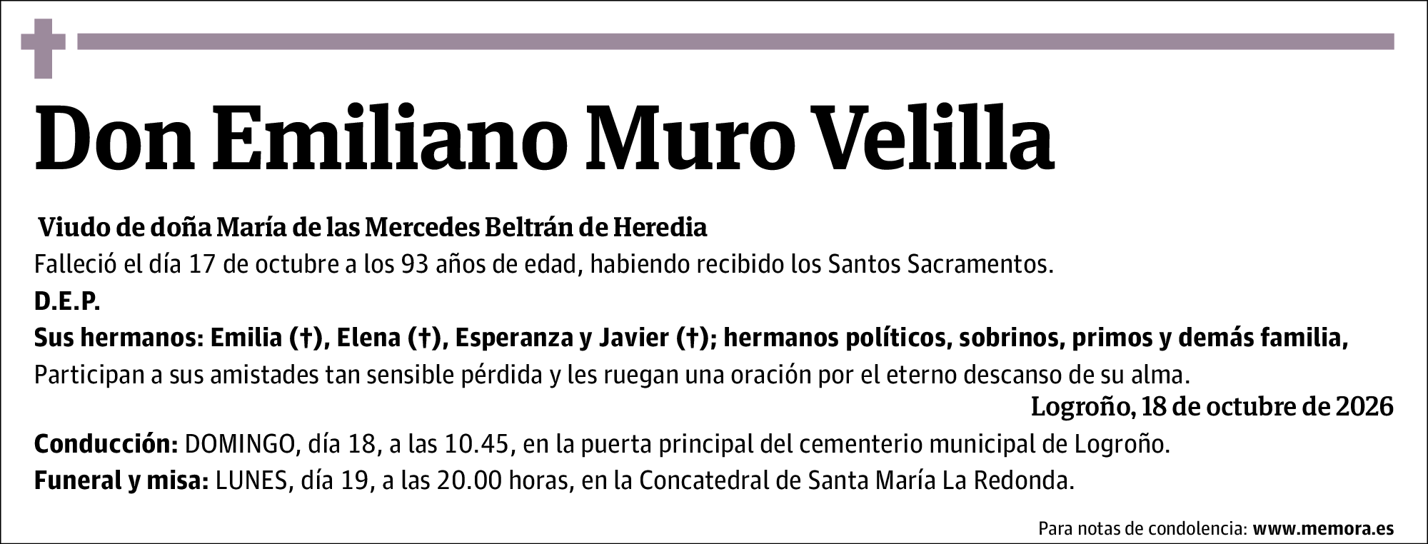 Emiliano Muro Velilla