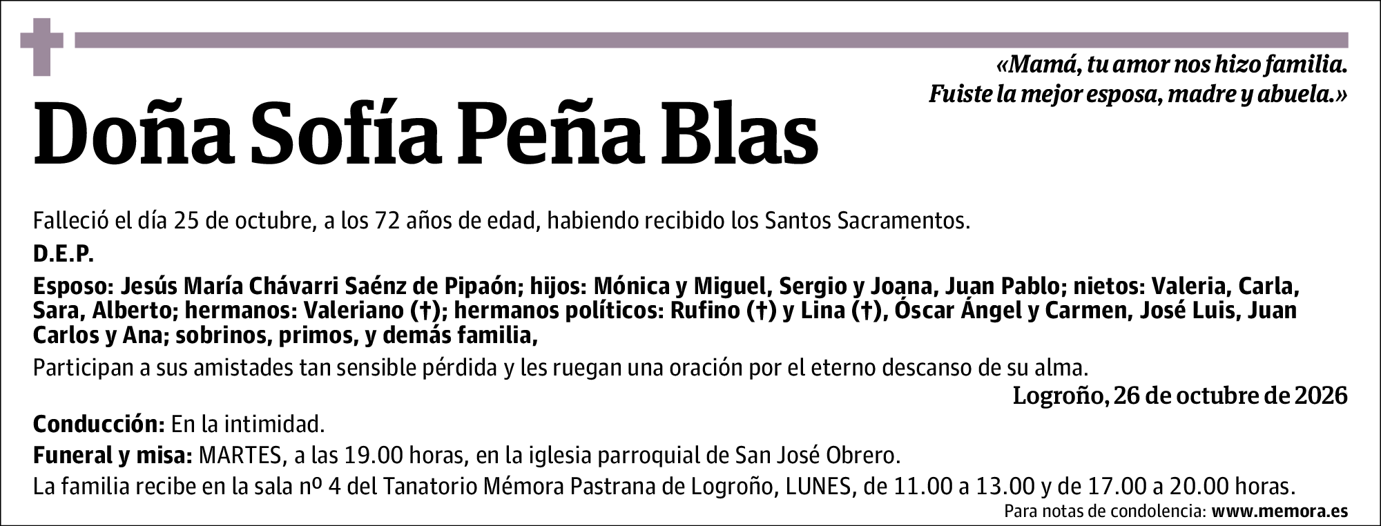 Sofía Peña Blas