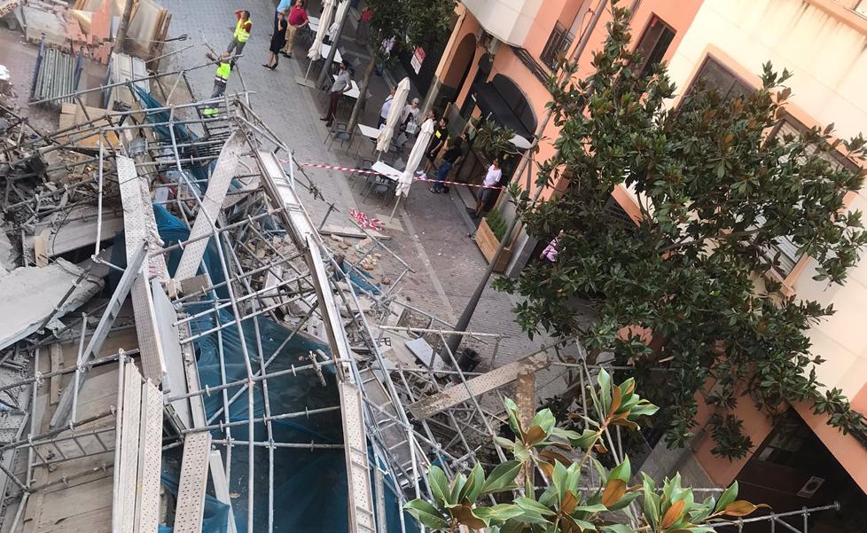 Dos heridos leves en un derrumbe en Gil de Gárate, que ha podido acabar en tragedia