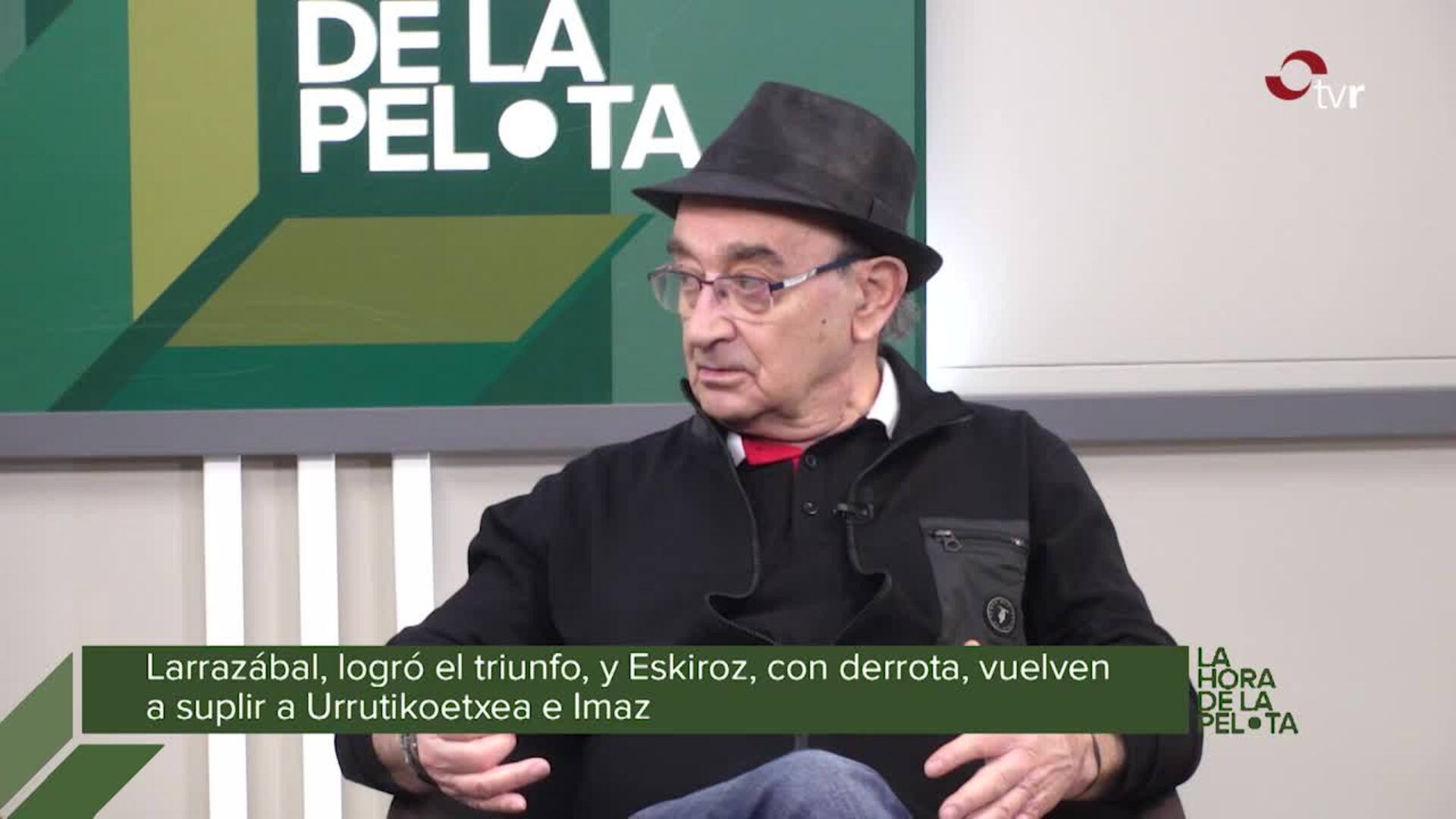 Larrazabal y Eskiroz vuelven a suplir a Urrutikoetxea e Ímaz
