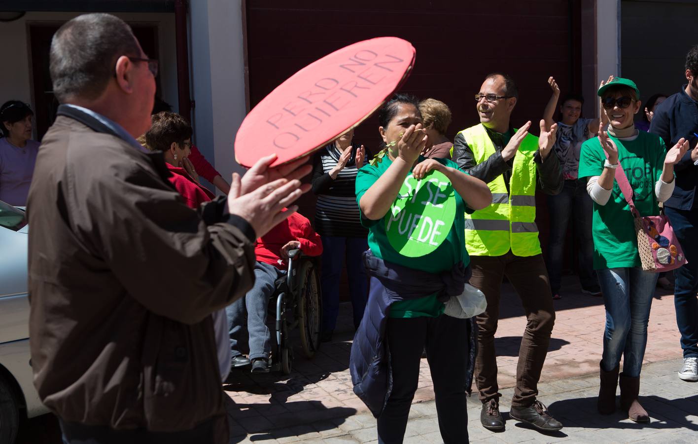 Paralizado un desahucio en Leiva