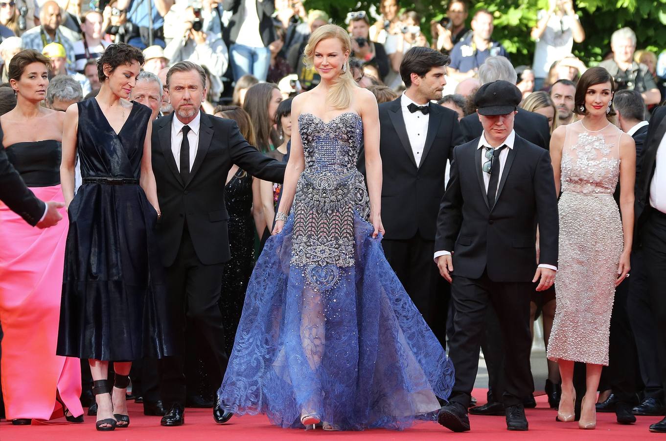 Nicole Kidman reina en la alfombra roja de Cannes