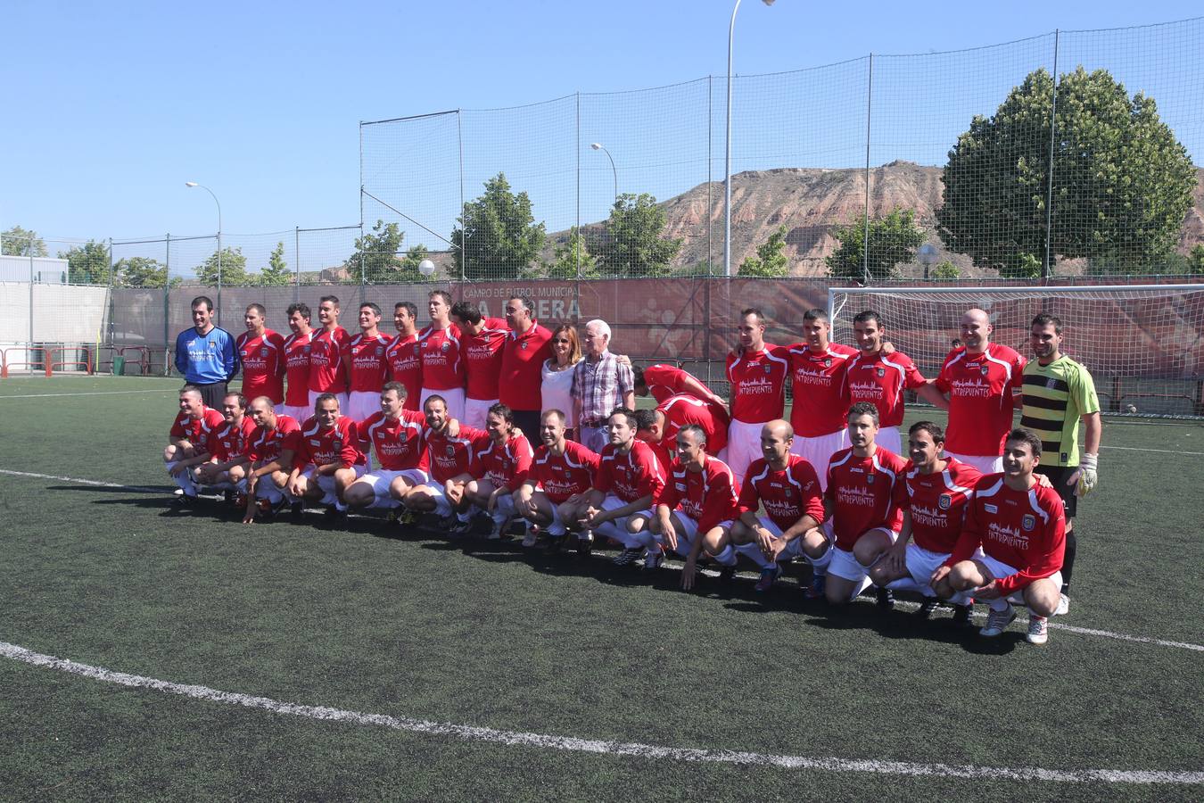 Triangular con el Club Deportivo Logroñés de Veteranos, Zaragoza y Villegas