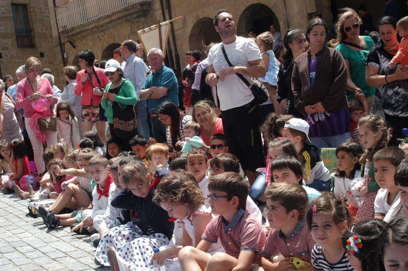 Ambiente del segundo día de fiestas en Haro por San Felices