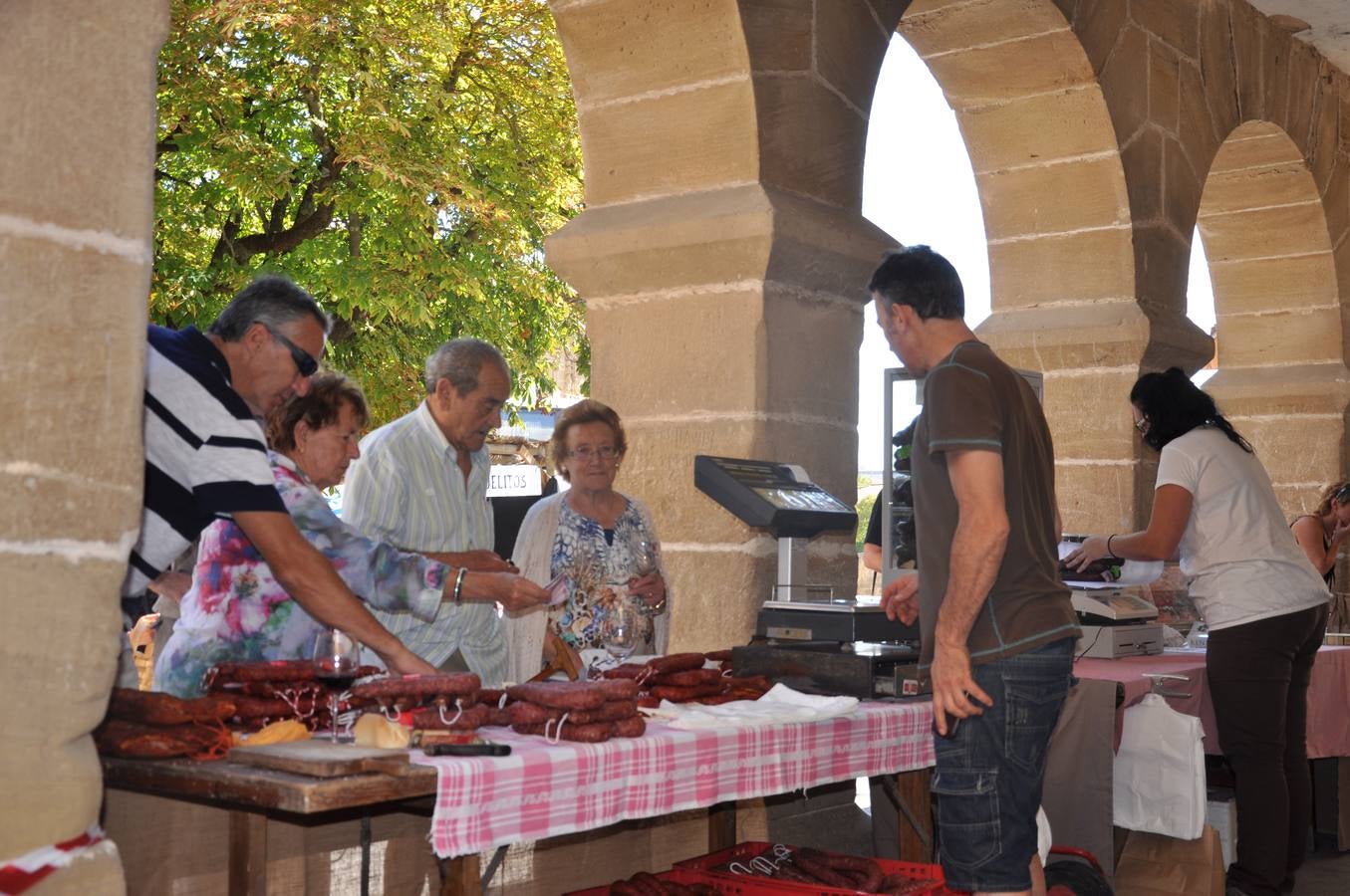 Ollauri, mercado con sabor a vino