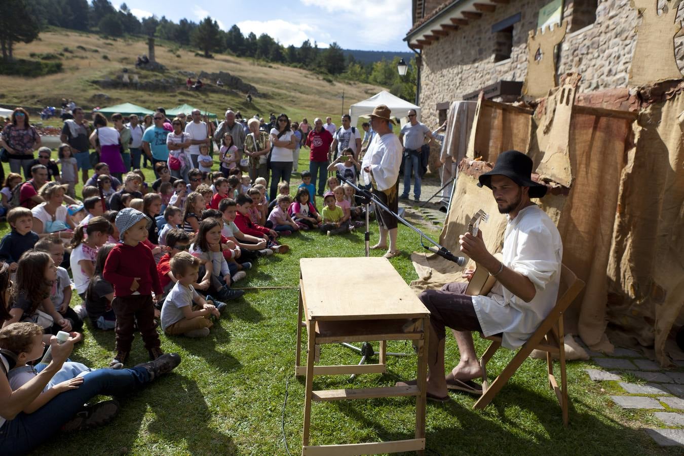 Fiesta de la trashumancia en la Venta de Piqueras