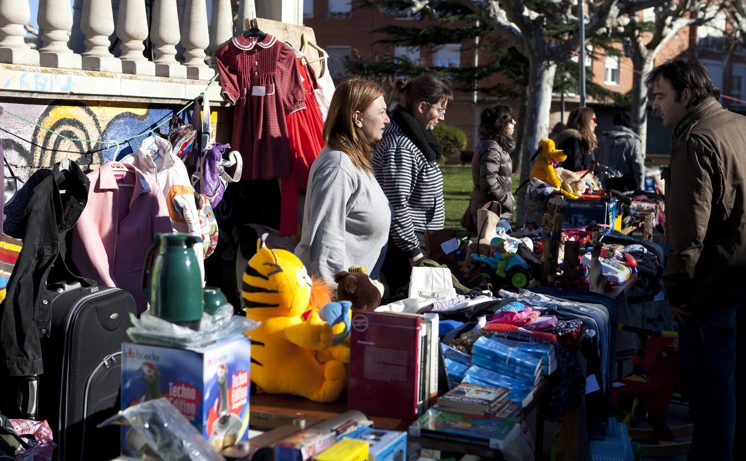 Mercado navideño en Alberite