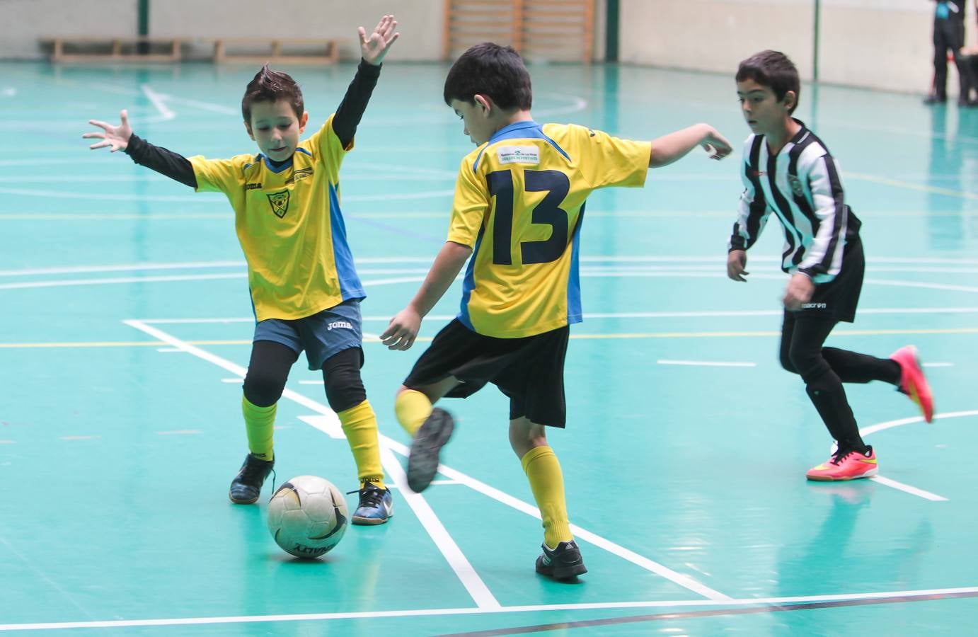 Fútbol sala banjamín en los Juegos Escolares