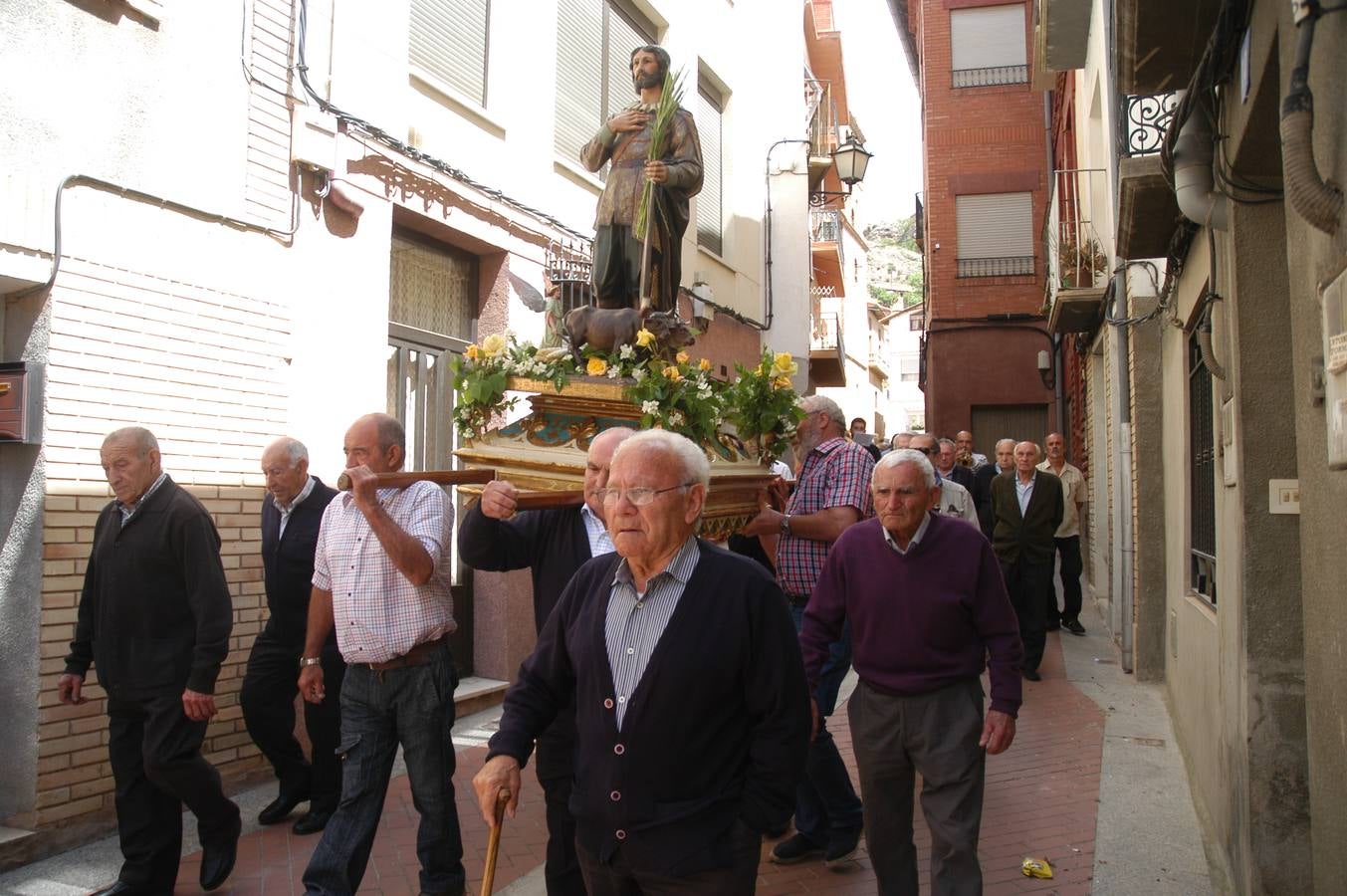 Cervera celebra San Isidro con procesión