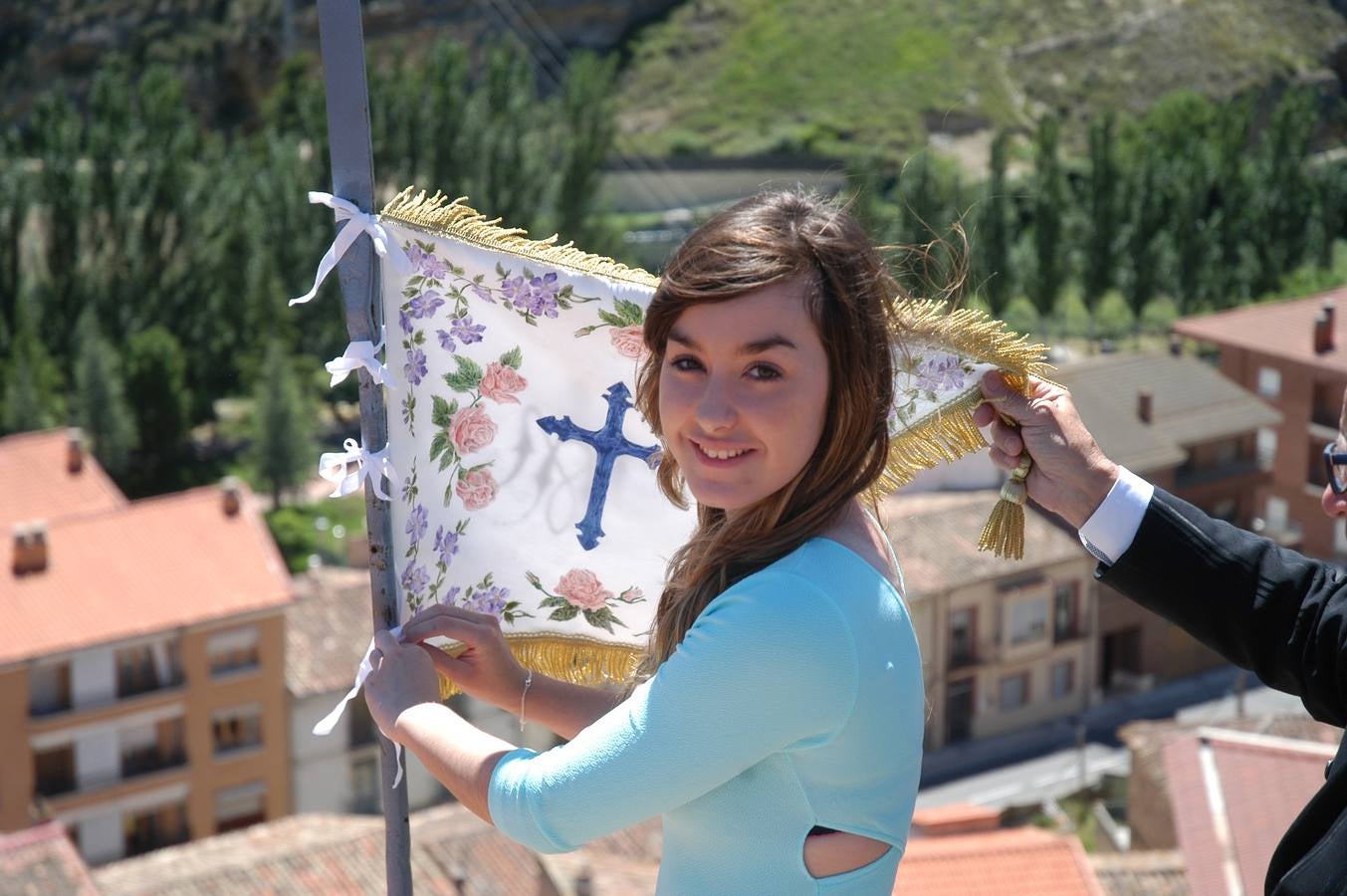 Fiesta de la bandera en Cervera