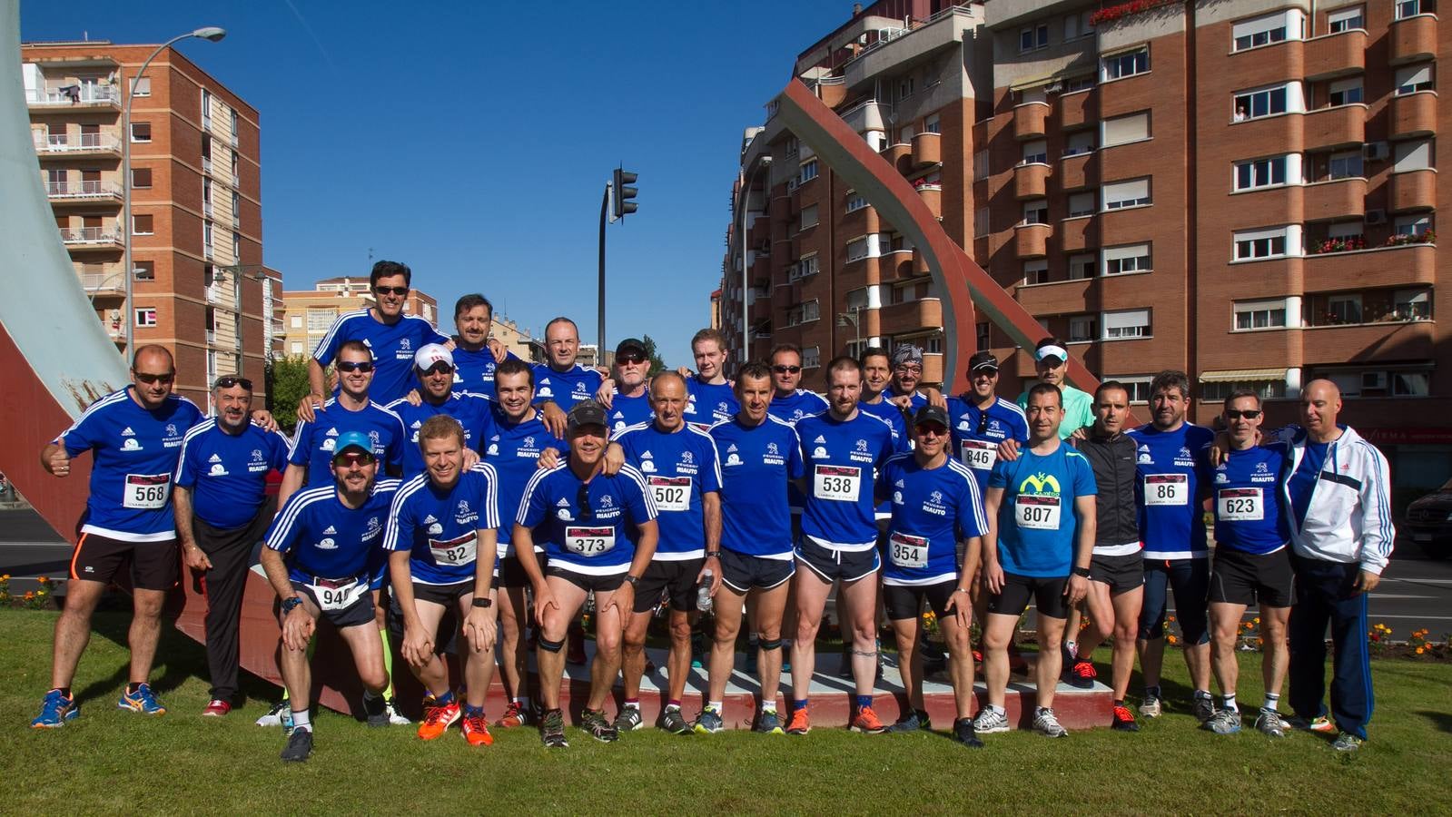 Media Maratón de La Rioja: La salida y la carrera por las calles logroñesas