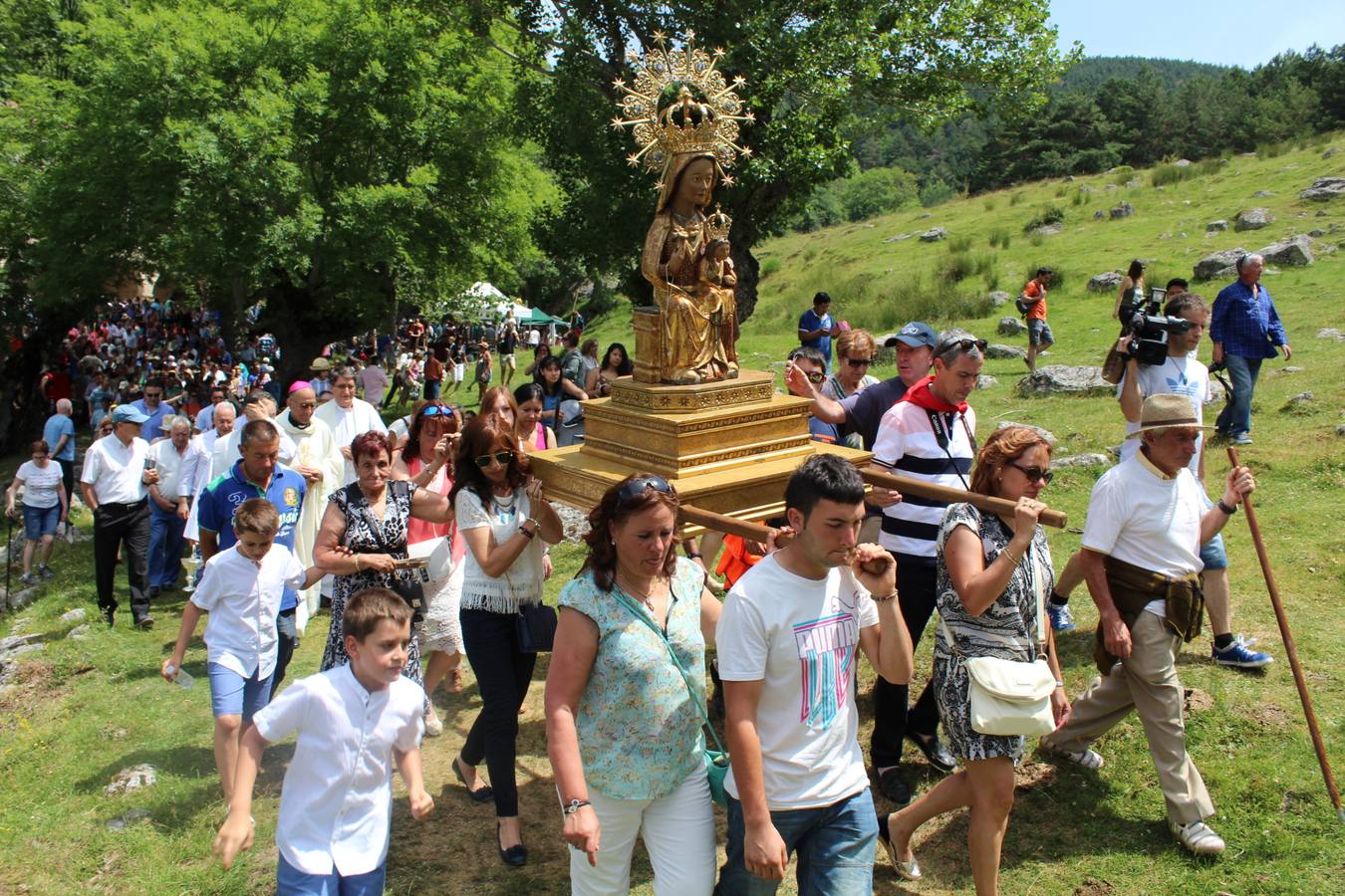 Lomos de Orios acoge la Romería de la Caridad Grande