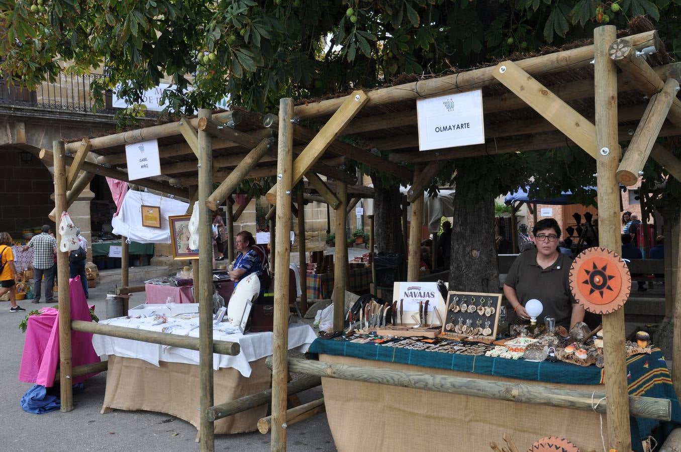 Mercado de la vendimia en Ollauri